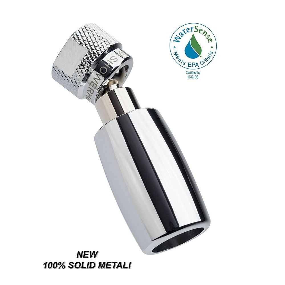 High Sierra Showerheads® Solid Metal 1.8 GPM Low Flow Shower Head