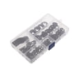 thumbnail image 1 of Youkk 280pcs M3-M12 Dent Starlock Pousser sur les Rondelles de Verrouillage Réutilisables Speed Clips Attaches Assortiment Kit Rapide Vitesse Rondelles de Verrouillage, 1 of 6