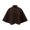 Khaki, variant on Womens Jackets and Coats Minimalist Poncho Wrap Turn Down Collar Asymmetrical Button Closure Elegant Shawl for Spring Fall Daily Commute Office Workwear