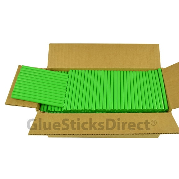 GlueSticksDirect Mint Green Colored Glue Sticks 5/16" X 4" 5 lbs