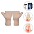 thumbnail image 3 of EeaseMX 1 par de guantes de compresión para artritis, guantes elásticos sin dedos., 3 of 7