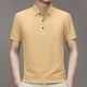 thumbnail image 1 of pstuiky Mangas cortas para hombre, Camisa informal holgada a rayas con botones y solapa para hombre camisas casuales para hombre xxl, 1 of 6