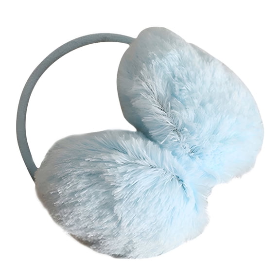 TELOLY Ear Muffs for Women - Winter Ear Warmers - Soft & Warm Furry Fleece Earmuffs - Ear Covers for Cold Weather