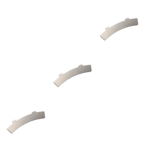 Riwesomey Pastilla de freno Firmeza de acero inoxidable Resistencia al desgaste Pieza de ciclismo Junta de frenado Asistente de montaje Longitud Type1 NO1