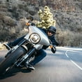 thumbnail image 6 of AHR RUN-G DOT Motorcycle Helmet Half Half Face Cruiser Chopper Biker Scooter Vintage Matte Black XS, 6 of 9