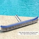 thumbnail image 2 of Estructura de mango de aluminio, cepillo para piscina para mantenimiento diario, cerdas de nailon para una limpieza suave, parte posterior reforzada, accesorio de clip EZ, 2 of 5