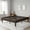 Coffee Brown, variant on Einfach Full Bed Frame, 13.8" Wooden Platform Bed with Recessed Design and Upgraded Structure, No Box Spring Needed, Coffee Brown