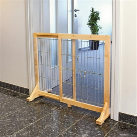 Trixie Pet Products Free Standing Dog Barrier With Walk Thru Pet