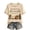 Brown, variant on Womens I'M Ready For The Ber Months Print Shirt Short Sleeve Crew Neck Ber Months Tshirt Casual Pullover Halloween Thanksgiving Shirts