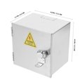 thumbnail image 2 of AURARMLET Protector De Exterior De Acero Inoxidable Con Impermeable Y Cierre Seguro, 2 of 6