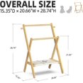 thumbnail image 4 of 2 Step Stool with Handle for Seniors - Adjustable Handrail &Non-Skid Platform, Heavy Duty 2 Step Stool for Adults, Elderly, Foot Stool for Bedside, Kitchen, Car, Bathtub, 4 of 18
