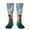 2 Black-2, variant on Underwater Swimming Duck Print Thigh High Socks Extra Long Stretchy Sock Women Over Knee High Opaque Stocking Daily Wear