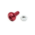 thumbnail image 3 of Unique Bargains 15pcs M6 Red Aluminum Alloy Hex Socket Head Motorcycle Fairing Bolts Screws Nut, 3 of 6
