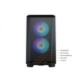 thumbnail image 5 of Phanteks Eclipse P200A D-RGB, high airflow Ultra-fine mesh design, mini-ITX tower, Digital-RGB Lighting, 120mm D-RGB case fans, Tempered Glass, Black, 5 of 12