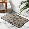 thumbnail image 2 of Boho Luxury Bath Mat: Super Soft, Non-Slip, High Absorbency 20x32in Rug - Enhance Your Bathroom with Our Machine Washable Floor Mat, 2 of 5