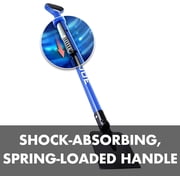 Snow Joe Spring-Loaded Impact Reducing Steel Ice Chopper, 7-inch x 5.5-inch