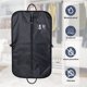 thumbnail image 4 of 1 bolsa para ropa, bolsa de mano antiarrugas y a prueba de polvo, funda para ropa, protector de ropa, almacenamiento, bolsa para traje de tela Oxford de 110 × 60 cm, 4 of 5