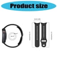 thumbnail image 3 of Fashion Soft Silicone Bracelets Straps Belt Wriststrap Exercise and Daily Wear Ensuring Easy Cleaning and Precise Sizing, 3 of 9