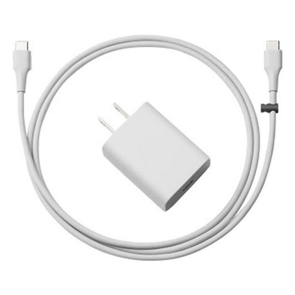 GA00724US Wall Charger 18W w/USB-C 3ft Cable White