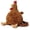 Brown, variant on vlrwzc Plush Hen Shoulder Bag Purse Cute Chicken Bag Cartoon Hen Crossbody Bag Handbag Funny Animal Crossbody Purse for Women
