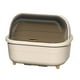 thumbnail image 5 of Soporte para secar platos, estante para platos, soporte para utensilios transpirable, organizador para mostrador, estante para cubiertos, escurridor Marrón, 5 of 8