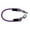 Purple, variant on Showman 29" Bungee Trailer Tie w/ Quick Release Panic Snap