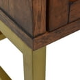 thumbnail image 3 of Hopper Studio Sophia 2-Drawer Nightstand, Walnut- Stylish Storage, 3 of 6