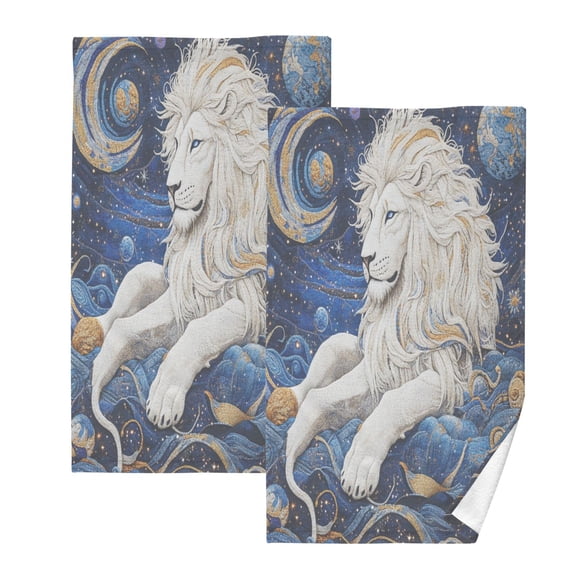 BZSMCE Face Towel Hand Towel Bath Towel Cotton Bath Towel Sets Hand Bath Towels Fashion Celestial Guardian Pattern