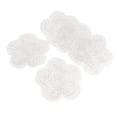 thumbnail image 2 of 5 Pcs Coussin Rafraîchissant en Forme de Fleur pour Poignet Épaule Genou - Transparent, 7.5cm, 2 of 10