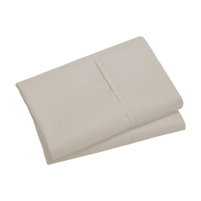 SDNall Taies d'Oreiller en Microfibre Douce, Tissu Brossé pour le Confort, Fermeture Enveloppe, Format 20X36 Pouces, Résistantes au Rétrécissement et à la Décoloration, Ensemble de Deux