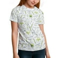 thumbnail image 6 of Seamlesscheck - 2025-06-09T113216.966 Boy's Graphic Short Sleeve Summer Casual Tee Top Girl's, 6 of 8
