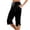 Black, variant on Women's Capris with Pockets Summer Casual Wide Leg Work Capri Pants Dressy Golf Pant Workout Stretchy Yoga Sweatpant