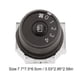 thumbnail image 3 of Interruptor Para Coche Perilla de control de aire acondicionado para Corolla Verso 2007-2013 (velocidad del viento), 3 of 7