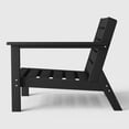 thumbnail image 5 of WestinTrends Avalon Outdoor Patio HDPE Right Arm Facing Deep Seating Corner Chair, Black, 5 of 13