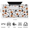 thumbnail image 5 of Long Mouse Pads for Desk,Classic Elements Halloween Pattern Desk Mats on Top Of Desks, Desk Mouse Pad Extra Large with 3mm Non-Slip Base and Stitched Edge for Gaming,Office,Work,Home 47.3"x23.6", 5 of 6