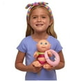 thumbnail image 4 of Cabbage Patch Kids Beach Time Tiny Newborn With Pink Toy Floatie, Pail And Shovel, Watermelon Swimsuit 9" Doll, 4 of 5