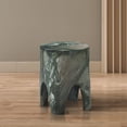 thumbnail image 3 of Meridian Furniture Foligno Green Indoor/Outdoor Concrete End Table, 3 of 8