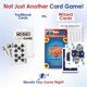 thumbnail image 4 of The Original Wizard Cards Juego y tarjetero para naipes (paquete de 4) - Juego de cartas clásico para vacaciones y noches de juego con tarjetero manos libres para personas mayores - Hojas de puntuació, 4 of 5