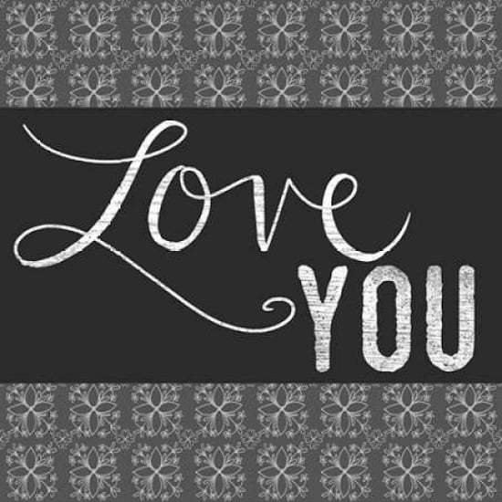 Love You Canvas Art - Katie Doucette(24X24)
