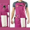 thumbnail image 5 of RYUJNDK Stenffy Professional Work Apron Heavy Duty Canvas, Adjustable Back Weight, Multiple Pockets for Men's and Women's, 5 of 19