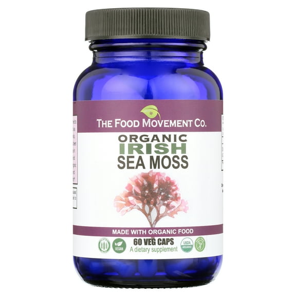 Irish Sea Moss, - 60 Vegan Capsules