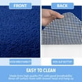 thumbnail image 4 of Non-Slip Bathtub Mat, Anti Slip Shower Mat, Fast Drying Bathtub Mats, Foot Scrubber Mat, Anti Slip Mat for Tub, Floor, Bathroom, Kitchen, Home, Hotel (Navy Blue 24"×16"), 4 of 6