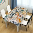 thumbnail image 4 of Yayeee Tablecloths 54" x 54" Rectangle Wrinkle Resistant Party Table Cover, Whimsical Leaves, 4 of 8