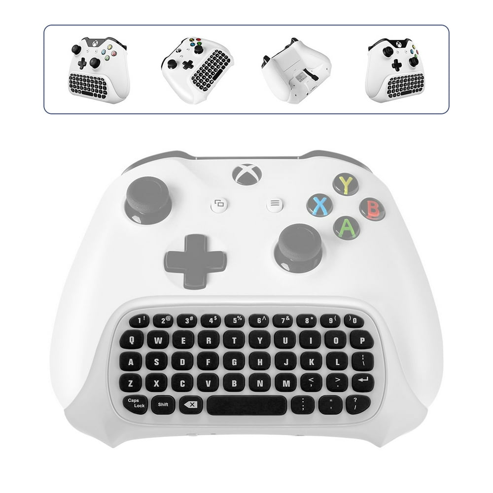 Gaming Keyboard for Xbox One S Elite Controller Wireless Keyboard Message Keypad Chatpad with 2