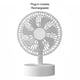 thumbnail image 4 of Ventilador pequeño portátil Toystoory silencioso ahorro de energía blanco F7-2, 4 of 6