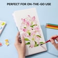 thumbnail image 3 of Arrtx Cuaderno de Bocetos Cuadrado de Acuarela, 5.47 x 5.47'' 100% Algodón 140lb/300gsm 24 Hojas Prensado en Frío Libre de Ácido Papel de Acuarela Cuaderno de Acuarela, 3 of 7