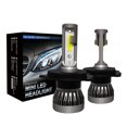 thumbnail image 2 of 2Packs Coche Vehículo LED 6000LM FOG Light 6000K Conducción Lámpara  9003 Cola Faros LED para vehículos, 2 of 8