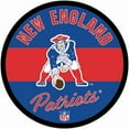 thumbnail image 2 of New England Patriots 23" LED Retro Logo Round Wall Sign, 2 of 3