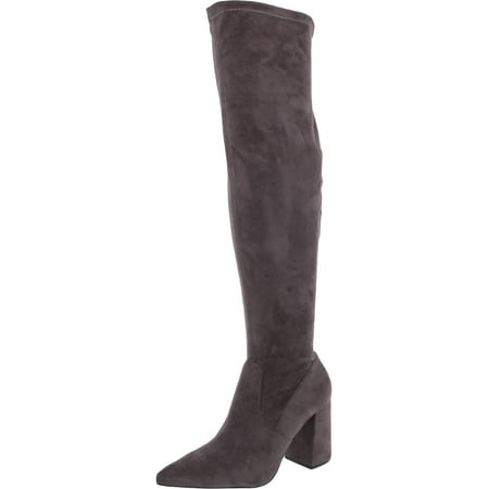 

Steve Madden Womens Jacoby Pointed Toe Block Heel Over-The-Knee Boots