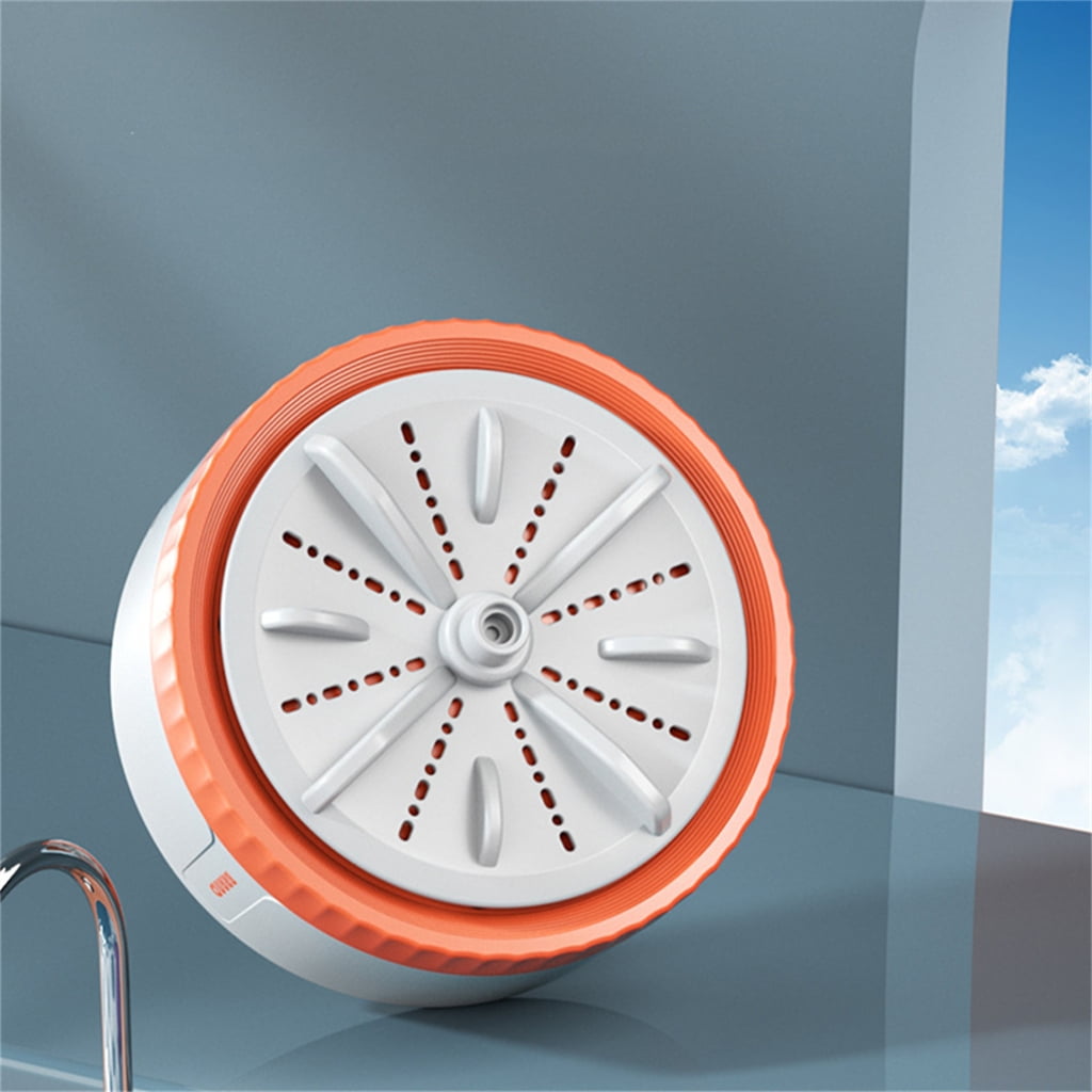 Geemin Washing Machine Turbine Washing Machine for Delicate Clothes and Travel Needs